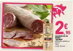 E.Leclerc SAUCISSON SEC DE SAVOIE GALIBIER offre