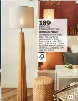 E.Leclerc LAMPAIRE 'CESAR' offre
