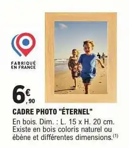 E.Leclerc CADRE PHOTO ÉTERNEL offre