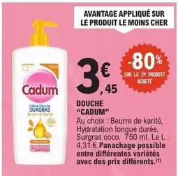 E.Leclerc DOUCHE “CADUM” offre