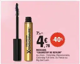 E.Leclerc MASCARA “COLORSTAY DE REVLON” offre