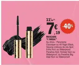 E.Leclerc MASCARA L'OREAL offre