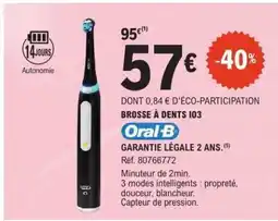 E.Leclerc Brosse à dents IO3 offre