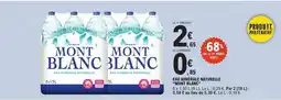 E.Leclerc Eau Minérale Naturelle Mont Blanc offre