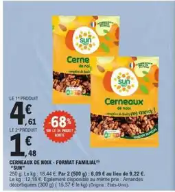 E.Leclerc CERNEAUX DE NOIX - FORMAT FAMILIAL offre