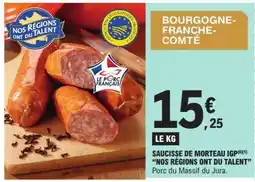 E.Leclerc Saucisse de Morteau IGP offre