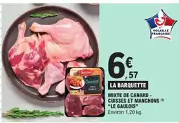 E.Leclerc MIXTE DE CANARD - CUISSES ET MANCHONS “LE GAULOIS” offre