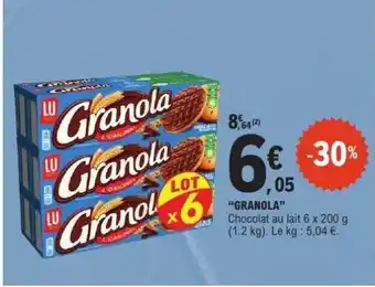 E.Leclerc Granola offre
