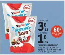 E.Leclerc KINDER Schoko-bons offre