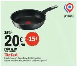 E.Leclerc Poêle 22 cm Unlimited offre