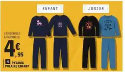 E.Leclerc Pyjama Polaire Enfant offre