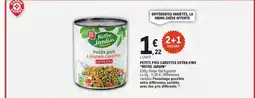 E.Leclerc Petits pois carottes extra-fins Notre Jardin offre