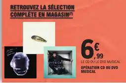 E.Leclerc CD ou DVD musical offre