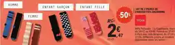 E.Leclerc Lot de 2 paires de chaussettes cocooning offre