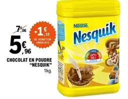 E.Leclerc Nesquik - chocolat en poudre offre
