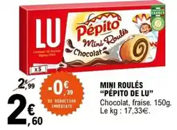 E.Leclerc Lu - mini roulés offre