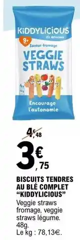 E.Leclerc Biscuits tendres au ble complet offre