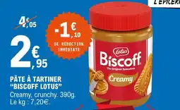 E.Leclerc Lotus - pâte à tartiner offre