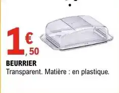 E.Leclerc Beurrier offre