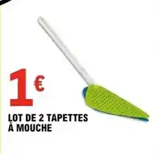 E.Leclerc Lot de 2 tapettes à mouche offre