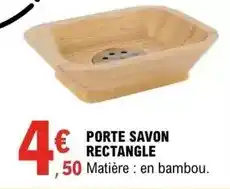 E.Leclerc Porte savon rectangle offre