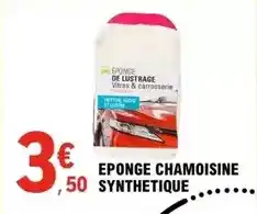 E.Leclerc Eponge chamoisine synthetique offre