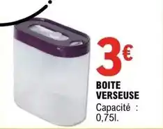 E.Leclerc Boite verseuse offre