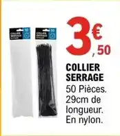 E.Leclerc Sea - collier serrage offre