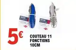 E.Leclerc Couteau 11 fonctions 10cm offre