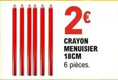 E.Leclerc Crayon menuisiers offre