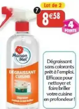 Maximo Lot de 2 dégraissants cuisine offre