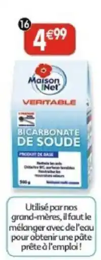 Maximo Bicarbonate de soude offre