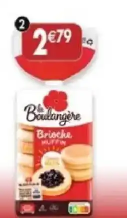 Maximo 5 brioches muffin spécial matin offre