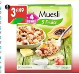Maximo Muesli croustillant aux 5 fruits offre