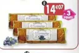 Maximo Lot de 3 paquets de 6 nonnettes au miel fourrées myrtille offre