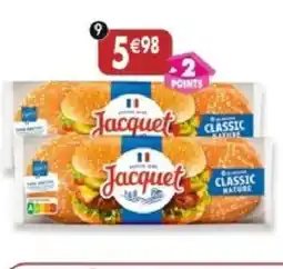 Maximo Lot de 2x6 pains nature classic pour hamburger offre