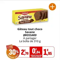 Coccinelle Supermarché BROSSARD Gâteau tout choco Savane offre