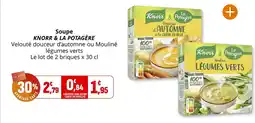 Coccinelle Supermarché KNORR & LA POTAGÈRE Soupe offre