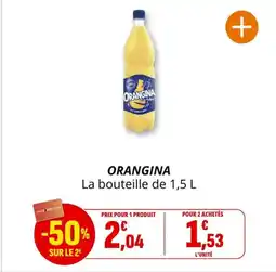 Coccinelle Supermarché ORANGINA offre