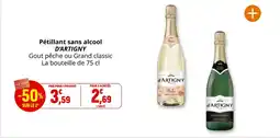 Coccinelle Supermarché D'ARTIGNY Pétillant sans alcool offre
