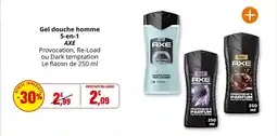 Coccinelle Supermarché AXE Gel douche homme 5-en-1 offre