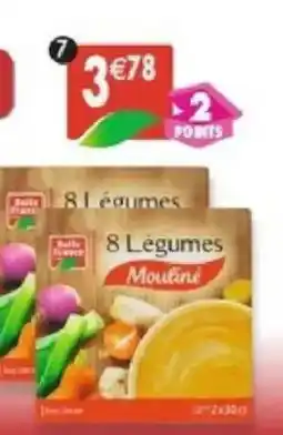 Maximo Lot de 2x2 briquettes de mouliné de légumes variés offre