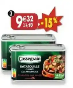 Maximo Lot de 2 boîtes 1/2 de ratatouille à la provençale offre