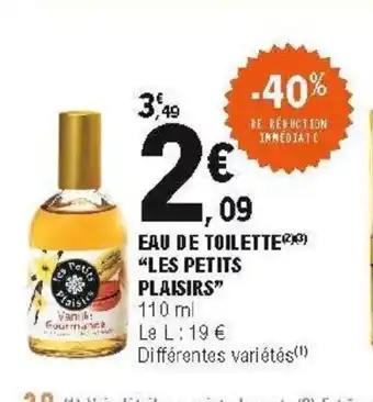 E.Leclerc Eau de toilette les petits offre
