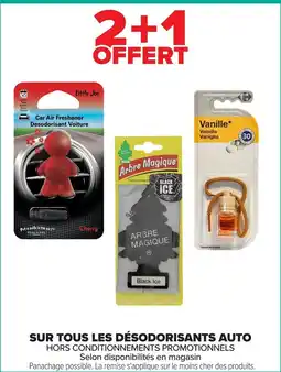 Carrefour Sur tous les désodorisants auto offre