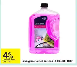 Carrefour CARREFOUR Lave-glace toutes saisons offre