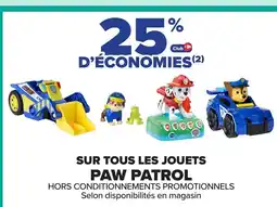 Carrefour PAW PATROL Sur tous les jouets offre