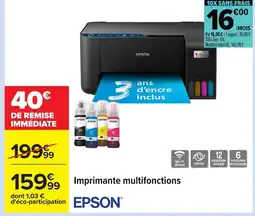 Carrefour EPSON Imprimante multifonctions offre