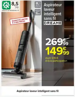 Carrefour DREAME Aspirateur laveur intelligent sans fil offre