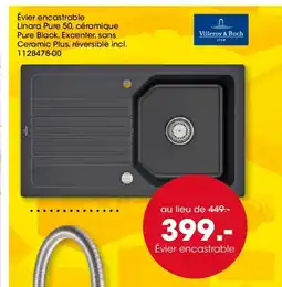 Möbel Martin Évier encastrable Linara Pure offre